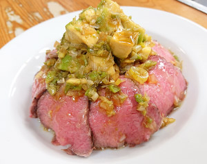 ローストビーフ＆アボカド丼